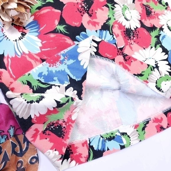 Talbots Petites Pink White Skirts Sz 8p - Picture 3 of 7